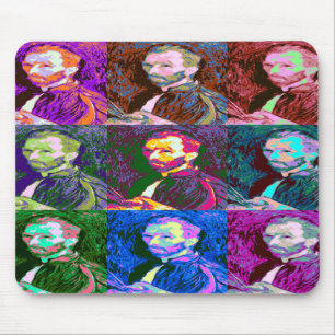 Alfombrilla De Ratón Vincent van Gogh Pop Art