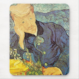 Alfombrilla De Ratón Vincent van Gogh - Retrato del Médico Gachet