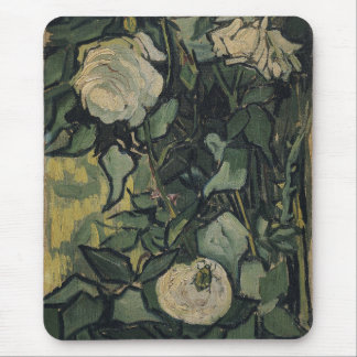 Alfombrilla De Ratón Vincent van Gogh - Rosas y Escarabajo