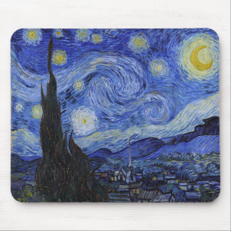 Alfombrilla De Ratón Vincent Van Gogh "Starry Night" Mousepad