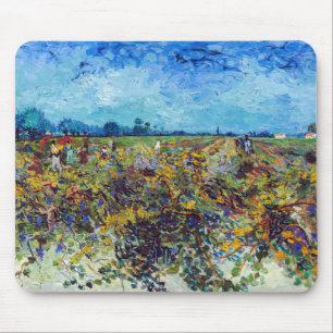 Alfombrilla De Ratón Vincent van Gogh - Viñedo Verde