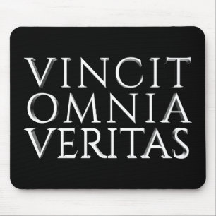 ALFOMBRILLA DE RATÓN VINCIT OMNIA VERITAS MOUSE PAD