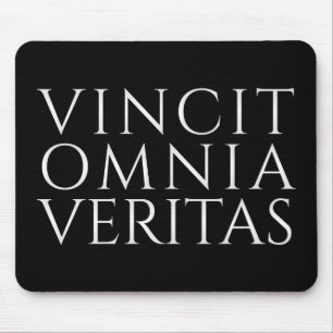 ALFOMBRILLA DE RATÓN VINCIT OMNIA VERITAS MOUSE PAD