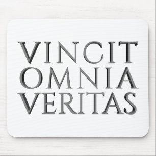 ALFOMBRILLA DE RATÓN VINCIT OMNIA VERITAS MOUSE PAD
