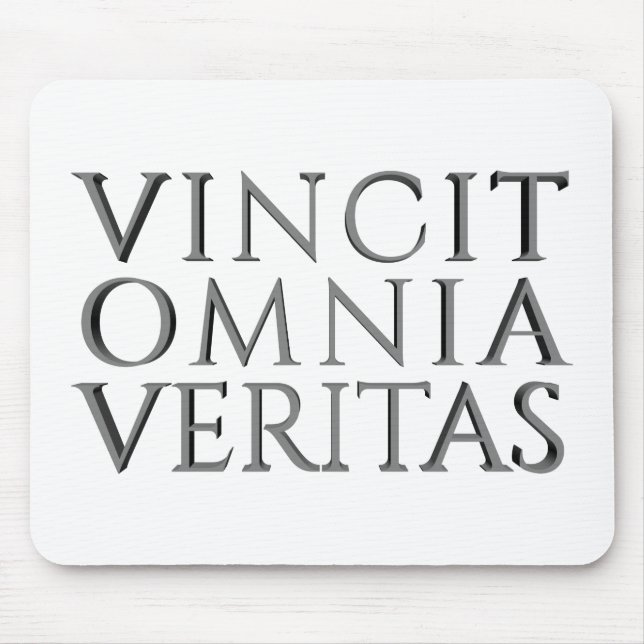 ALFOMBRILLA DE RATÓN VINCIT OMNIA VERITAS MOUSE PAD (Frente)