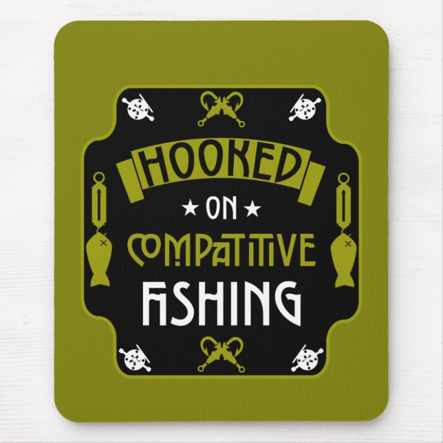 Alfombrilla De Ratón Vinculado A La Pesca (Frente)