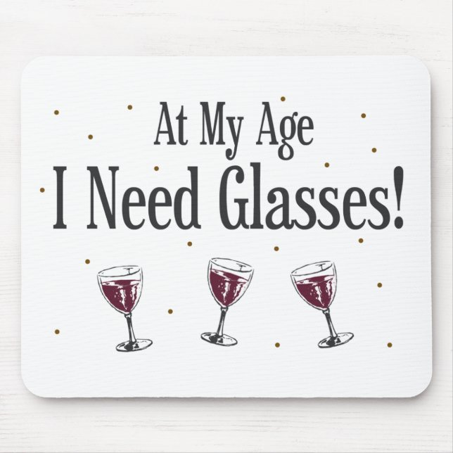 Alfombrilla De Ratón Vino (Frente)