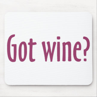 Alfombrilla De Ratón Vino conseguido Mousepad