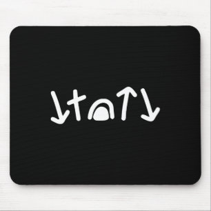 Alfombrilla De Ratón Vino Que Murió, Rosa, Ascendió Que Venía.