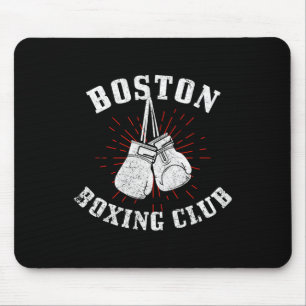Alfombrilla De Ratón Vintag de guantes de boxeo con problemas en Boston