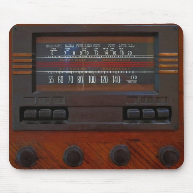 Alfombrilla De Ratón Vintage (Frente)