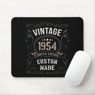 Alfombrilla De Ratón Vintage 1954 Limited Edition Personalizado hecho