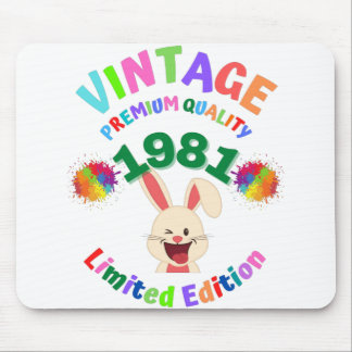 Alfombrilla De Ratón Vintage 1981