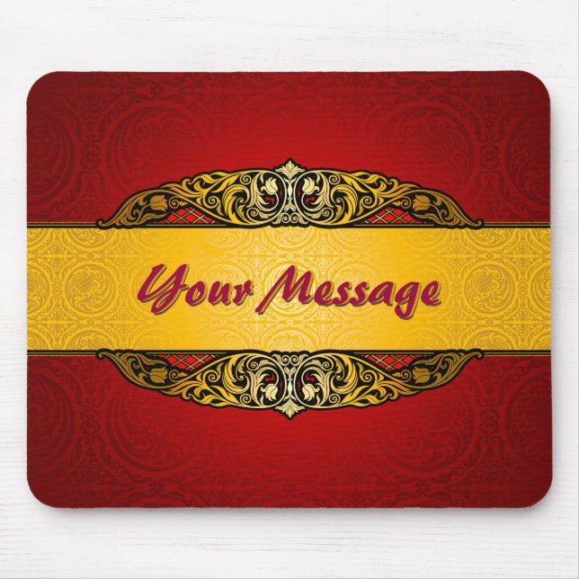 Alfombrilla De Ratón Vintage 1 Mousepad (Frente)