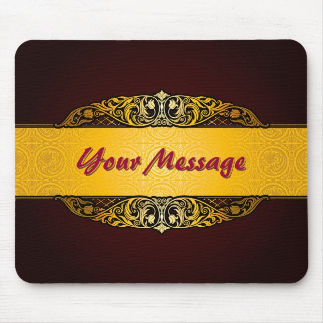 Alfombrilla De Ratón Vintage 3 Mousepad (Frente)