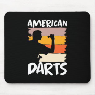 Alfombrilla De Ratón Vintage American Dart