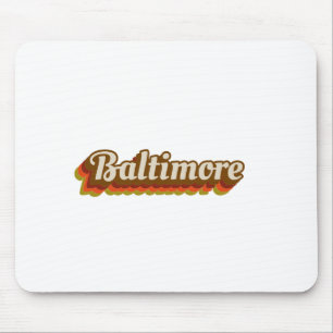 Alfombrilla De Ratón Vintage Baltimore