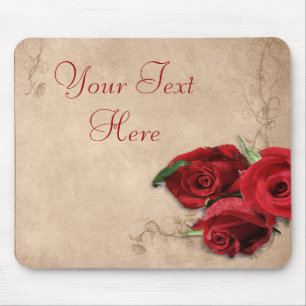 Alfombrilla De Ratón Vintage Brandy Rosa