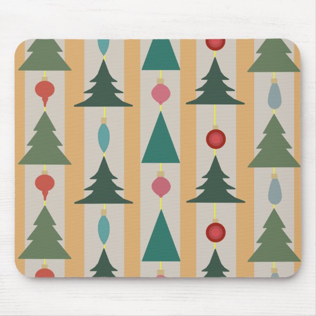 Alfombrilla De Ratón Vintage Christmas (Frente)