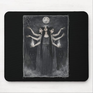 Alfombrilla De Ratón Vintage Cottagecore Testigos estéticos Werewolves