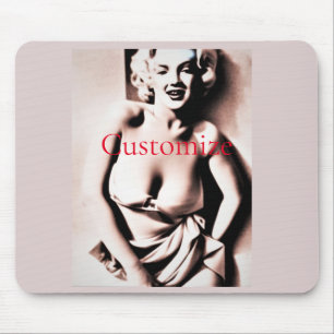 Alfombrilla De Ratón Vintage Cute Blonde Thunder_Cove