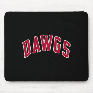 Alfombrilla De Ratón Vintage Dawgs Perro Salchicha Divertido Espíritu E