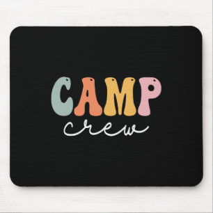 Alfombrilla De Ratón Vintage de Camp Crew Retro Groovy Feliz Primer Día
