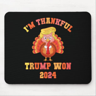 Alfombrilla De Ratón Vintage Estoy Agradecido De Que Trump Ganó 2024 Dí