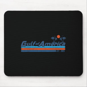 Alfombrilla De Ratón Vintage Gulf Of Usa America Est 2025 Beach Palm Gu