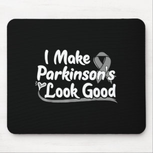 Alfombrilla De Ratón Vintage Hago que el Parkinson se Vea Bien con Cora