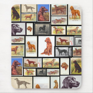 Alfombrilla De Ratón Vintage Irish Setter Cigarette Cards Mousepad