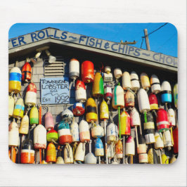 Alfombrilla De Ratón Vintage Lobster Buoys