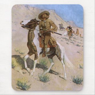 Alfombrilla De Ratón Vintage Military Cowboys, The Scout de Remington