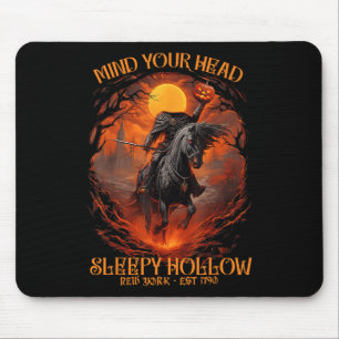 Alfombrilla De Ratón Vintage Mind Your Head Sleepe Hollow Headless Hors
