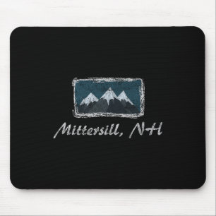 Alfombrilla De Ratón Vintage Mittersill New Hampshire Winter Skiter