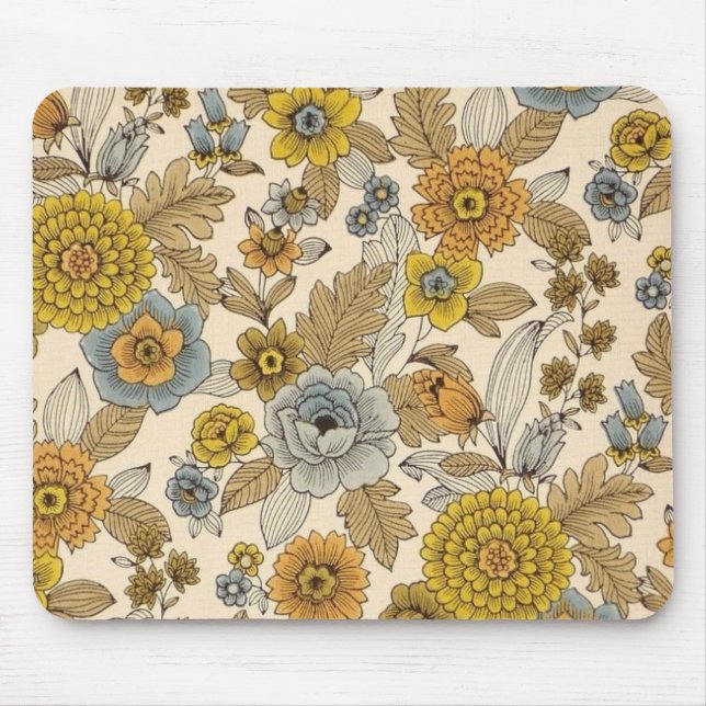 Alfombrilla De Ratón Vintage Mousepad (Frente)