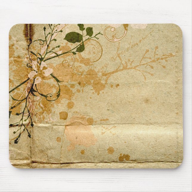 Alfombrilla De Ratón Vintage Mousepad (Frente)