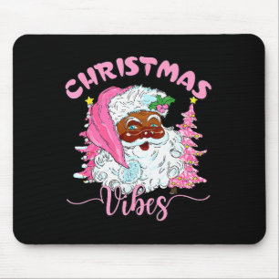 Alfombrilla De Ratón Vintage Nk Santa Claus Vibraciones Navideñas Feste