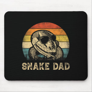 Alfombrilla De Ratón Vintage Serpiente Papá Amantes de las Serpientes D