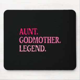 Alfombrilla De Ratón Vintage tía Godwoman Legend Famosas madres tía