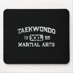Alfombrilla De Ratón Vintage Tkd Taekwondo Estudiante Martial Karate Ma