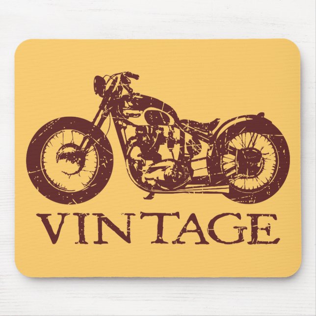 Alfombrilla De Ratón Vintage Triumph (Frente)