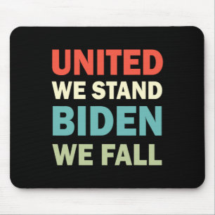 Alfombrilla De Ratón Vintage United-We-Stand-Biden-We-Fall Joe Biden-Tr
