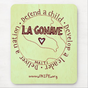 ALFOMBRILLA DE RATÓN VINTAGE VERDE OKIPE MOUSEPAD