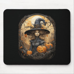 Alfombrilla De Ratón Vintage Witchcraft Wiccan Gothitchy Halloween