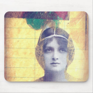 Alfombrilla De Ratón Vintage Woman