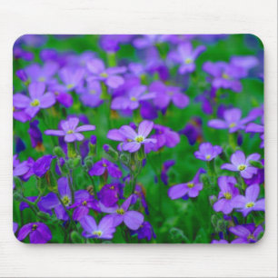 Alfombrilla De Ratón Violet Flowers Mousepad