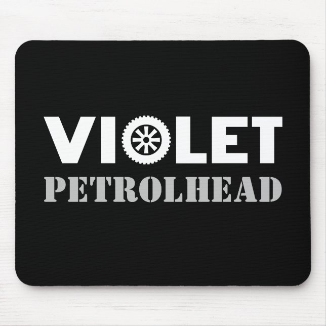 Alfombrilla De Ratón Violet Petrolhead (Frente)