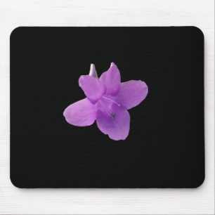 Alfombrilla De Ratón Violeta filipina sobre negro