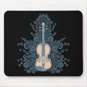 Alfombrilla De Ratón Violín de Swirly